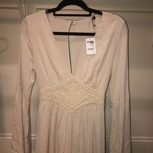 Charlotte Russe Cream Dress